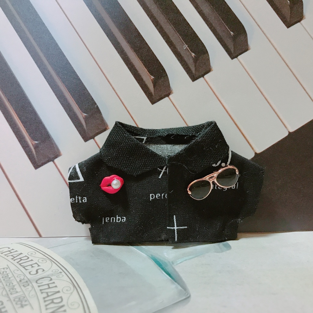 サングラスシャツ（10〜13cmぬいちゃん用）