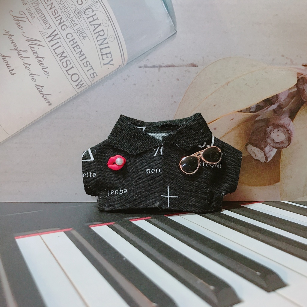 サングラスシャツ(10〜13cmぬいちゃん用)