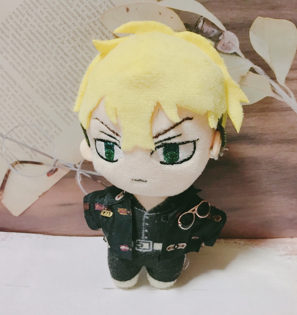 ラブサングラスシャツ(10〜12cmぬいちゃん用)