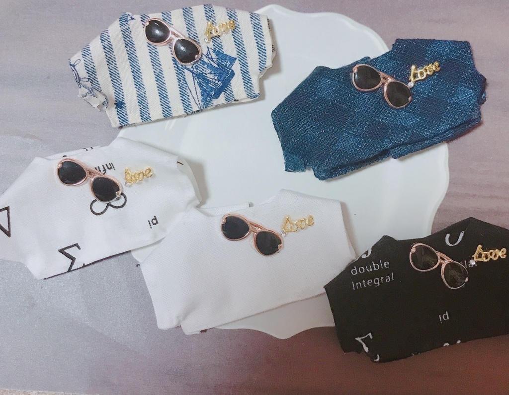 真夏のサングラスシャツ(10cm〜12cm)