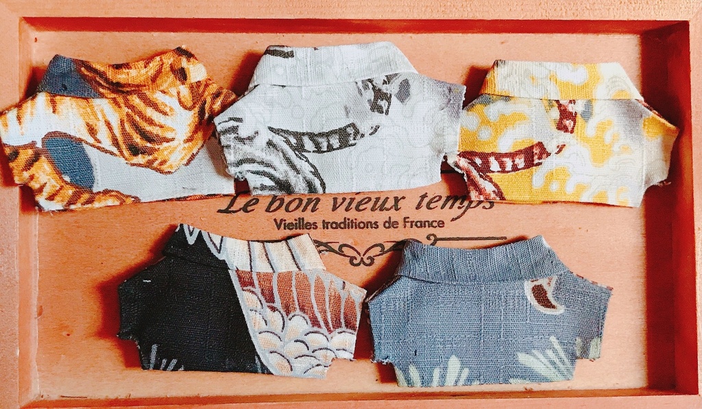 和柄シャツ(10〜12cm用)