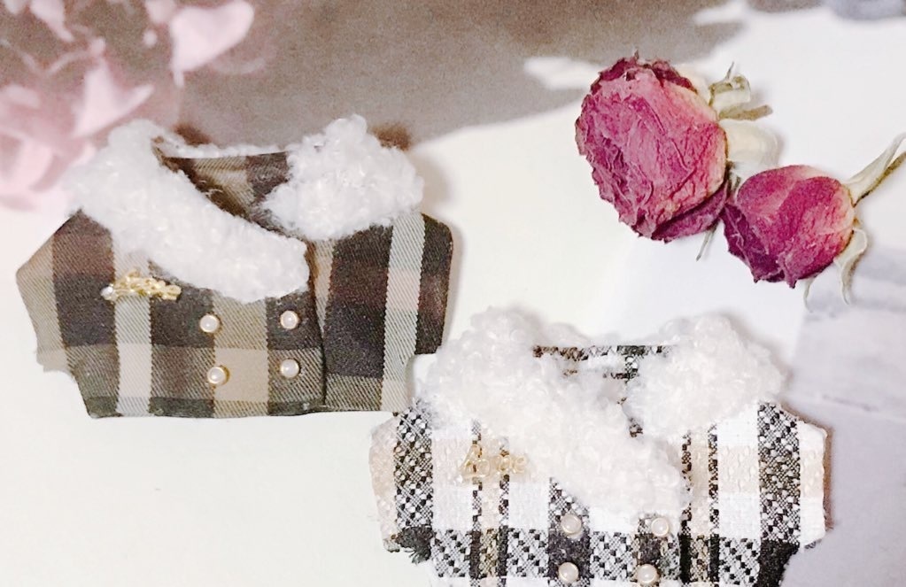 秋のふわふわファージャケット