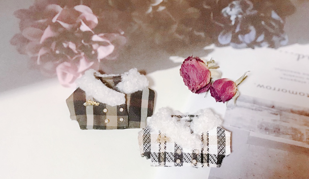 秋のふわふわファージャケット