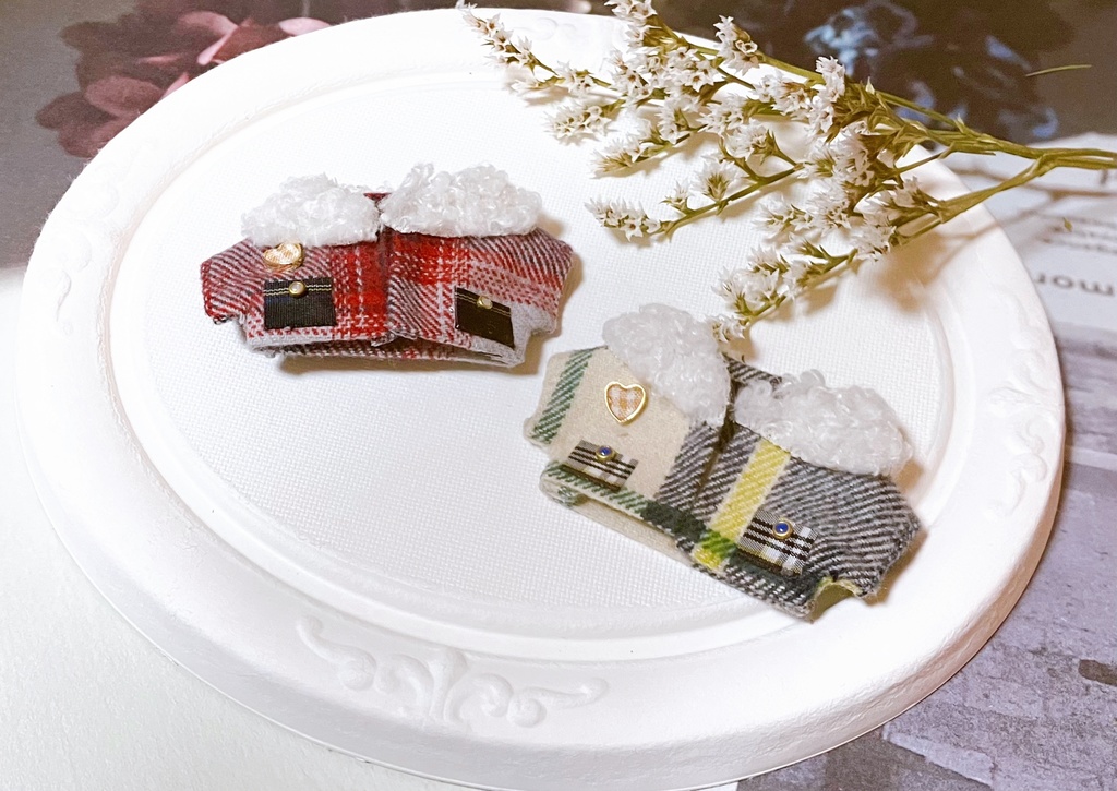 冬のあたたかフリースジャケット(10〜12cm用)