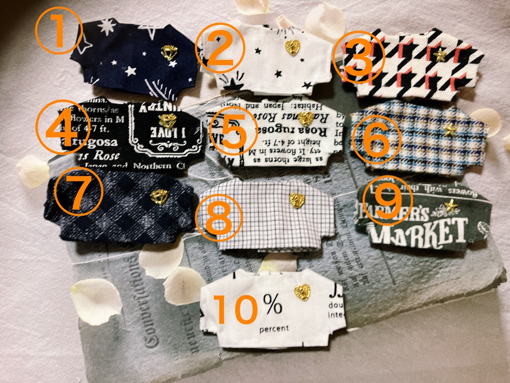 使い勝手の良いシャツ(10cm〜12cm)