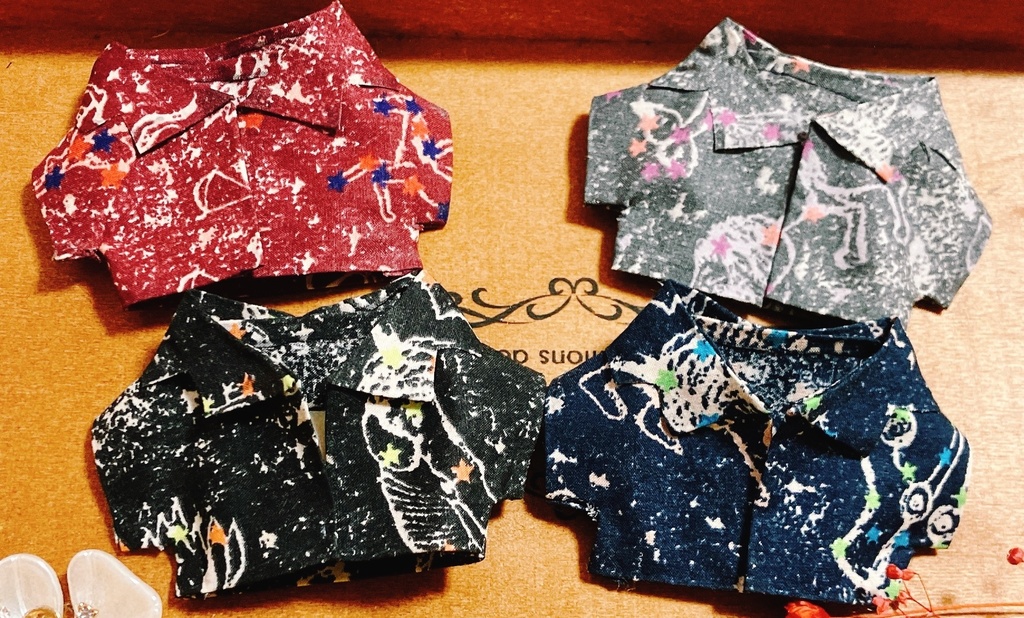 夏の星座シャツ(10~12cm用)
