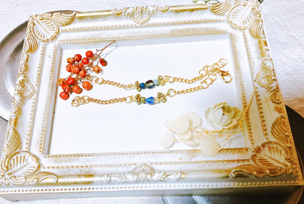 ペアネックレス(首周り~約9cmまで)