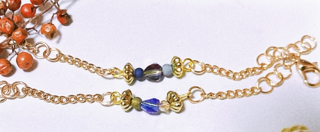 ペアネックレス(首周り~約9cmまで)