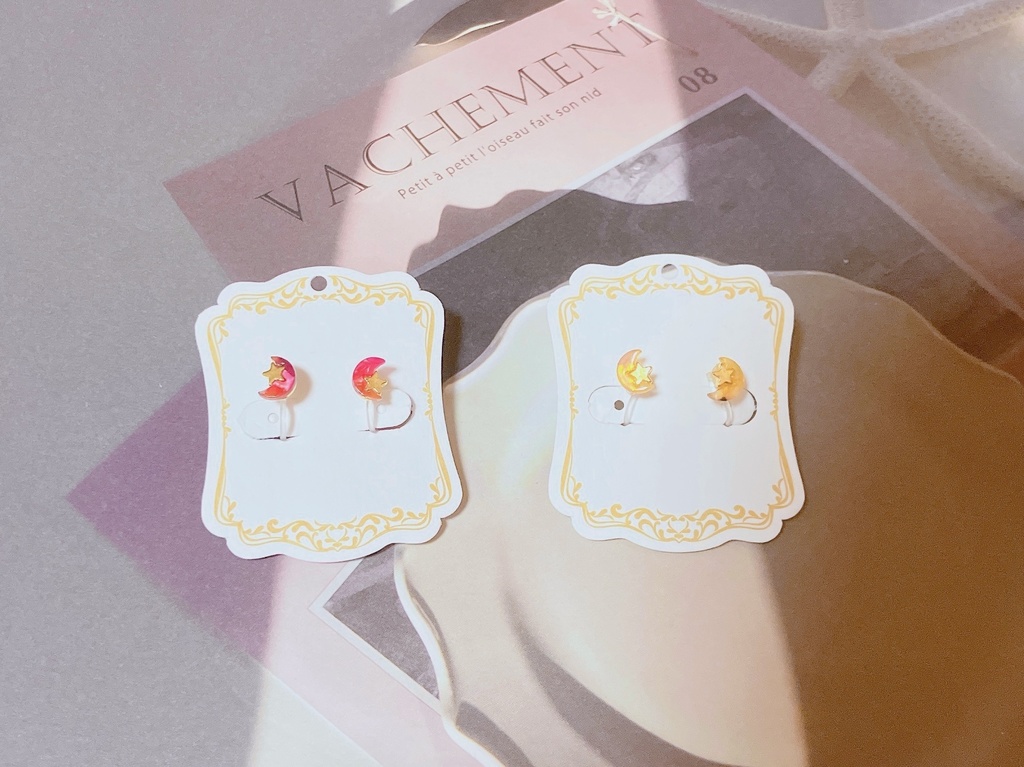 ぬいちゃん用イヤリング