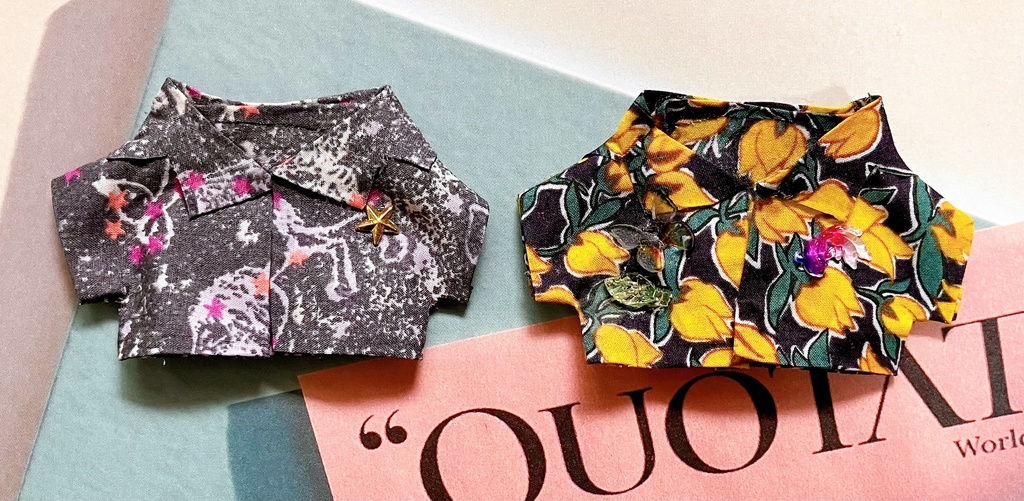 夏のシャツ10~12cm