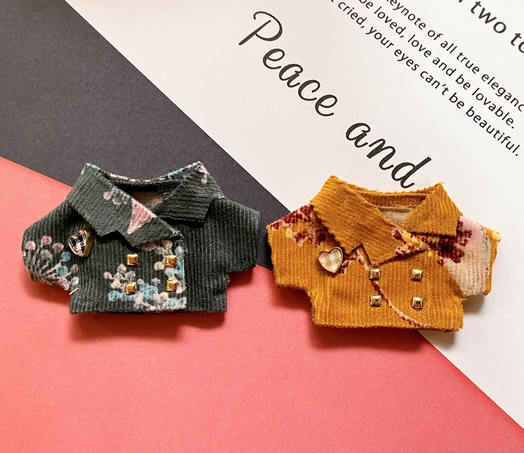 羽織りコーデュロイジャケット 10~12cm