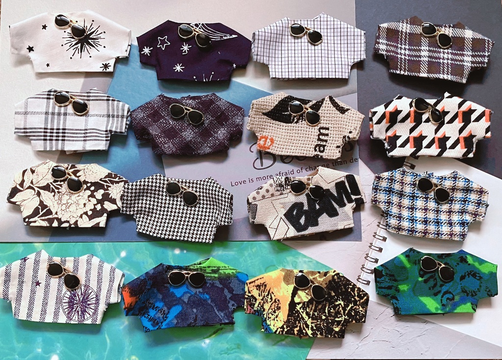 サマーサングラスシャツ(約10~12cm)