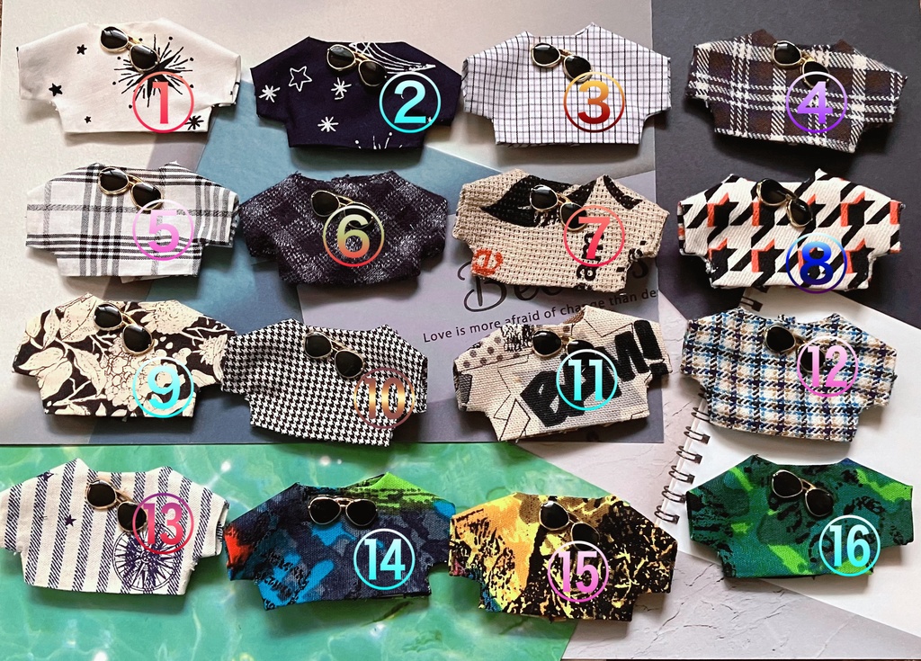 サマーサングラスシャツ(約10~12cm)