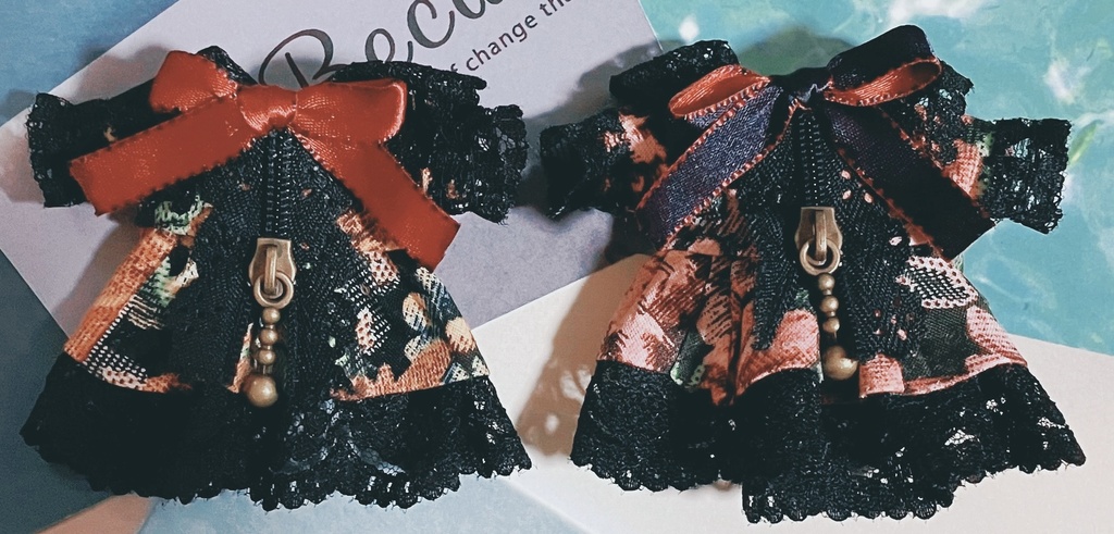 ミッドナイトワンピース(約10cm用)