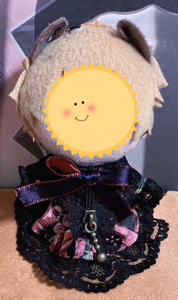 ミッドナイトワンピース(約10cm用)