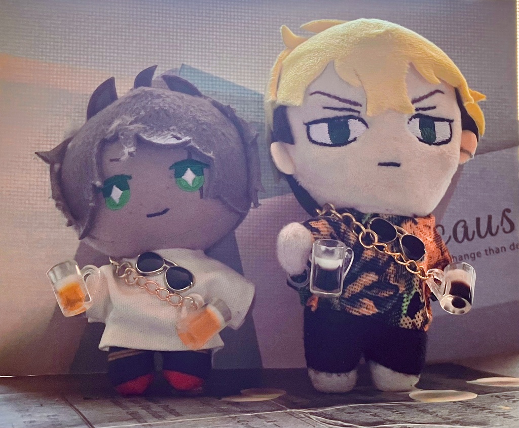 ビールアクセサリー(ぬい、ドール用)