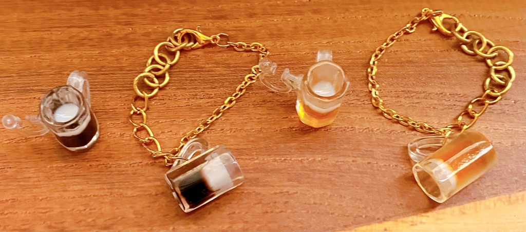 ビールアクセサリー(ぬい、ドール用)