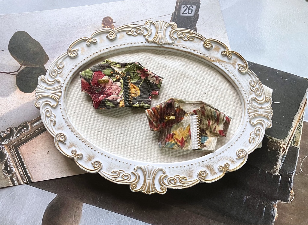 秋の花々ジャケットⅠ(10~12cm用)