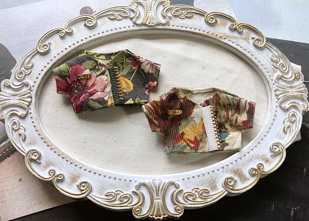 秋の花々ジャケットⅠ(10～12cm用)