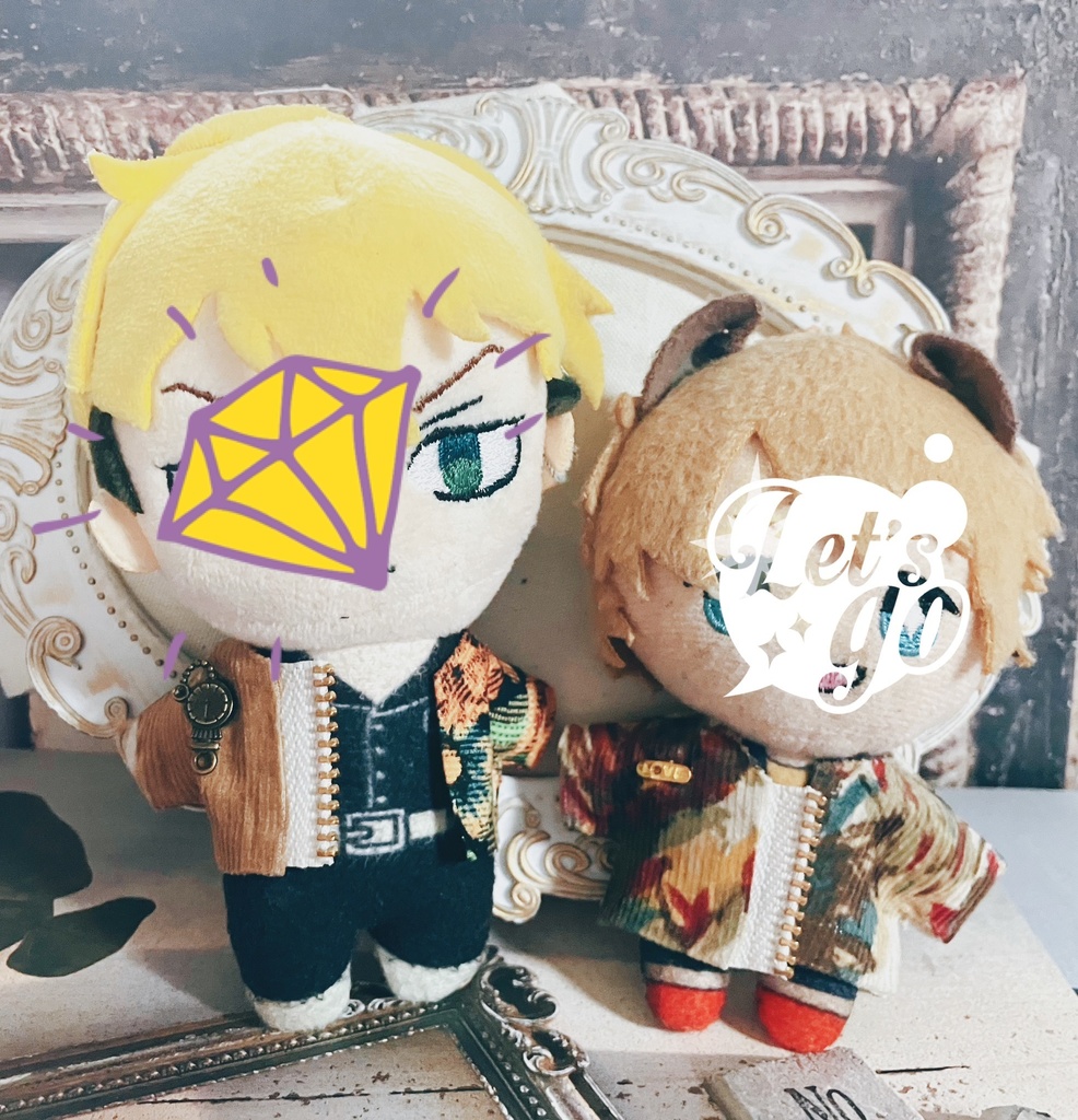 秋の花々ジャケットⅡ(10~12cm)