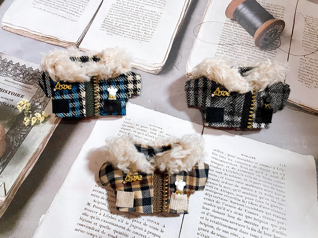 秋のジャケット(約10~12cm用)