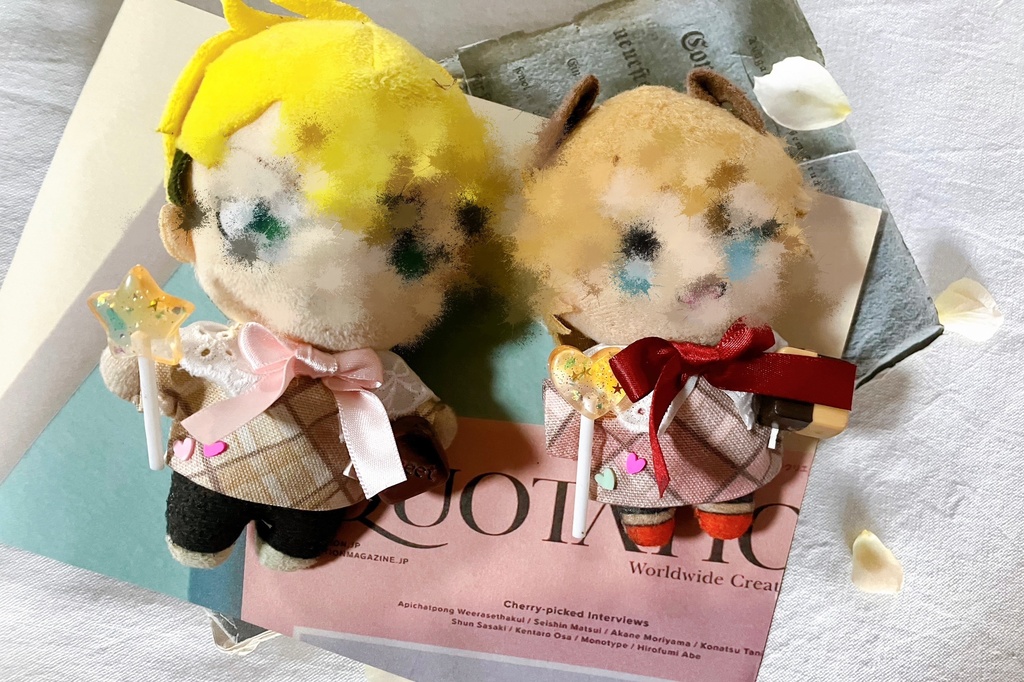 ふわふわシャツ(約10~12cm)