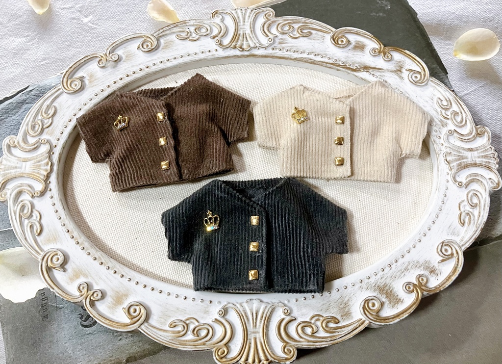 コーデュロイジャケット(約10~12cm用)