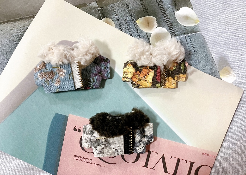 花柄ジャケット(約10～12cm用)