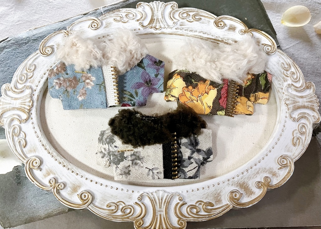 花柄ジャケット(約10~12cm用)