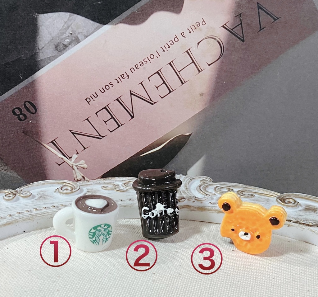 ぬい用小物。午後3時の小物(約10~12cm用)