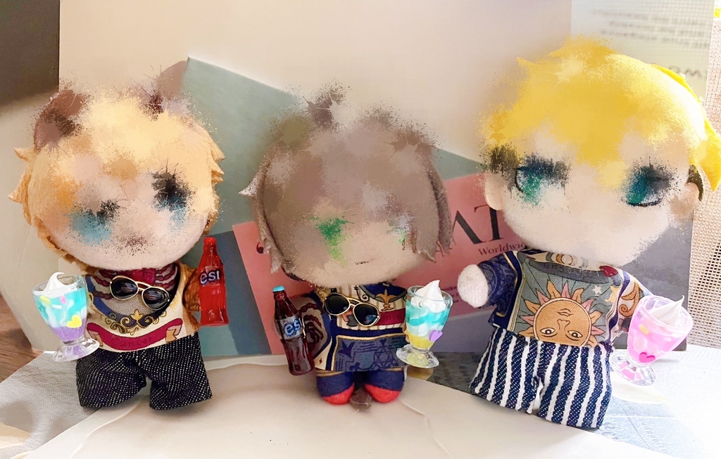 サマーサマー(ぬい約10〜12cm用)