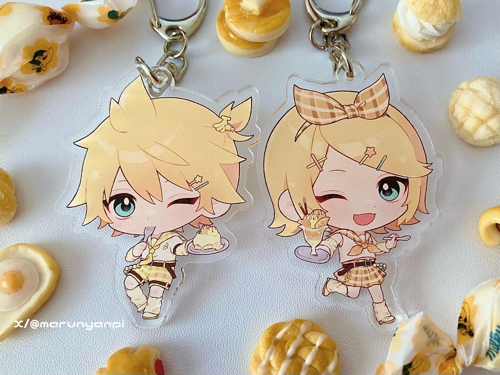 🍰🌟Sweets Twins🌟🍨 アクリルキーホルダー