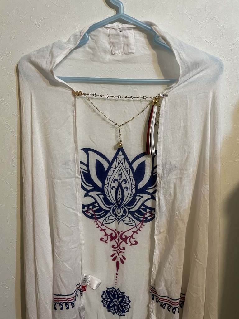 ストール留め　小狐丸モチーフ