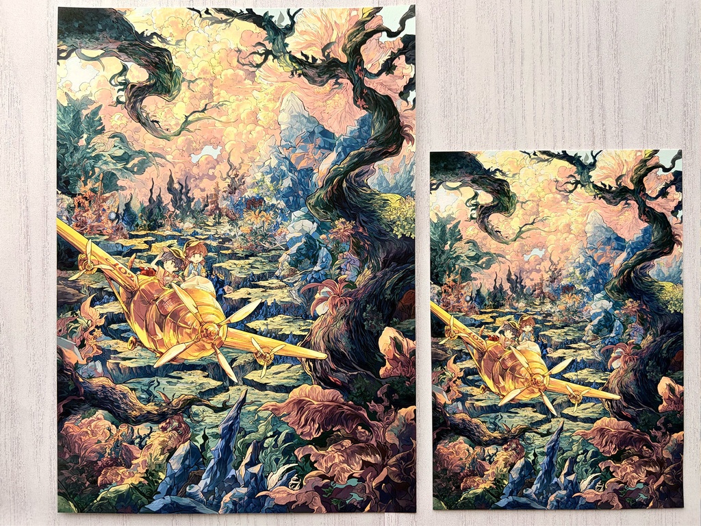 【ART PRINT/複製画】A4・A5サイズ (3)