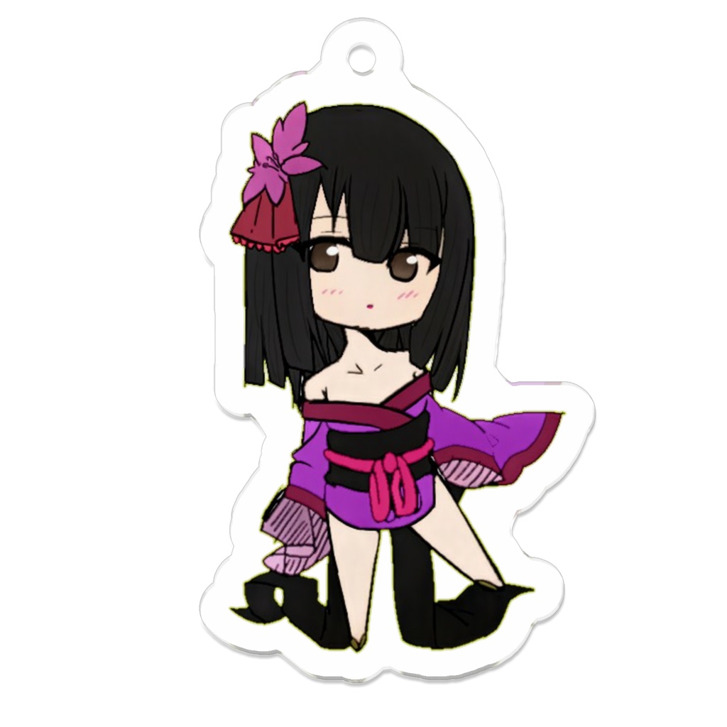 夜紗姫ちゃんキーホルダー