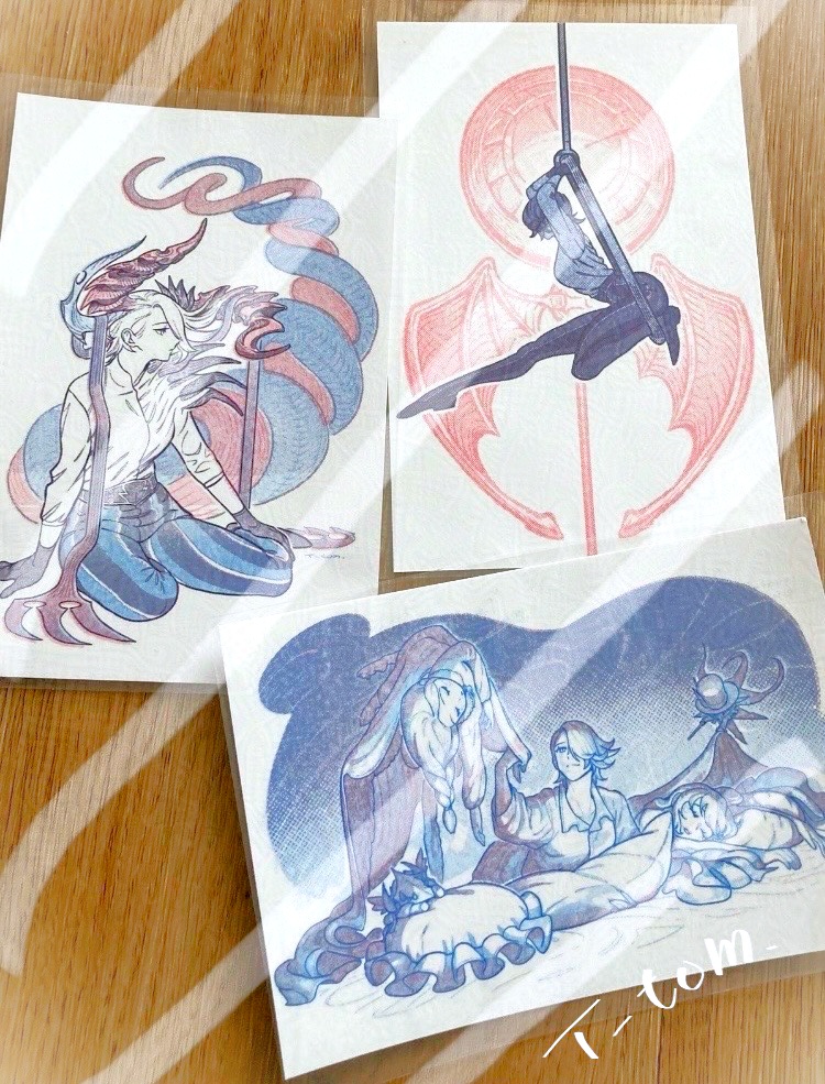 手触りうっとりポストカード