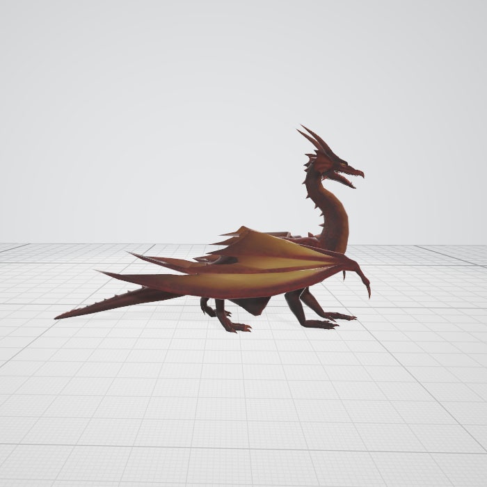 ドラゴン　【3dmodel】