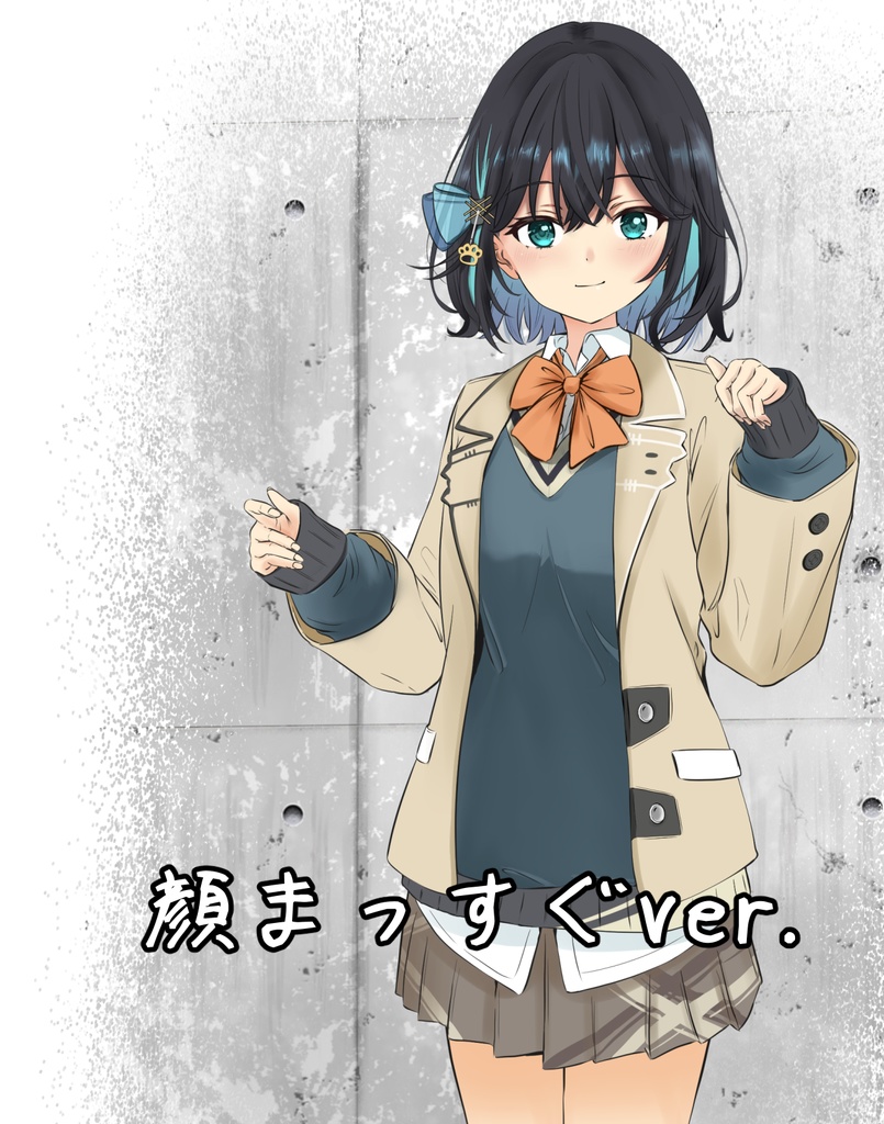 【無料】K-yous式宮舞モカ立ち絵 psdtool対応 軽量版有