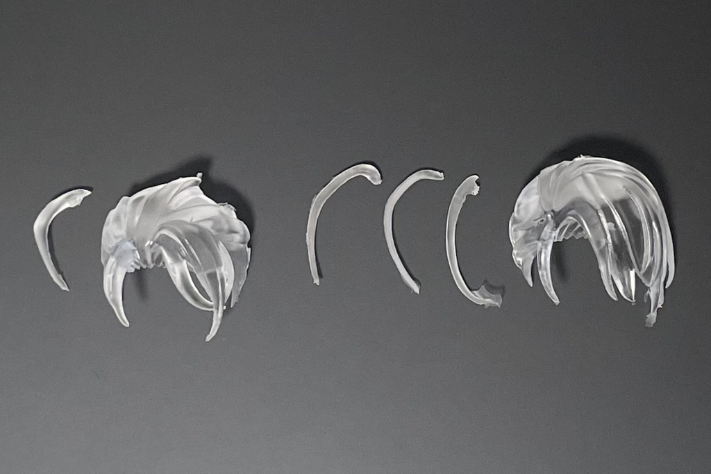 ねんどろいど用伯仲祝装ヘアパーツ