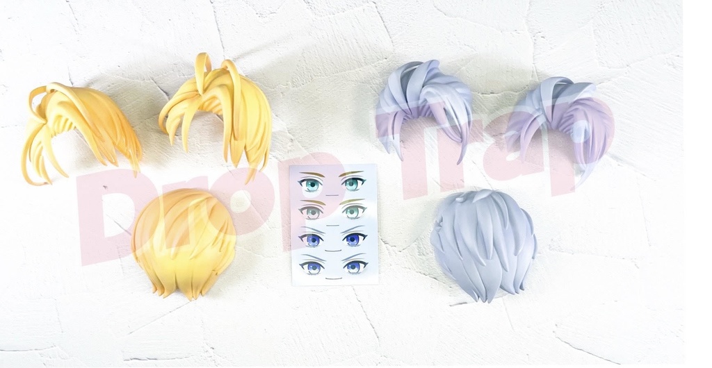 ねんどろいど用伯仲祝装ヘアパーツ