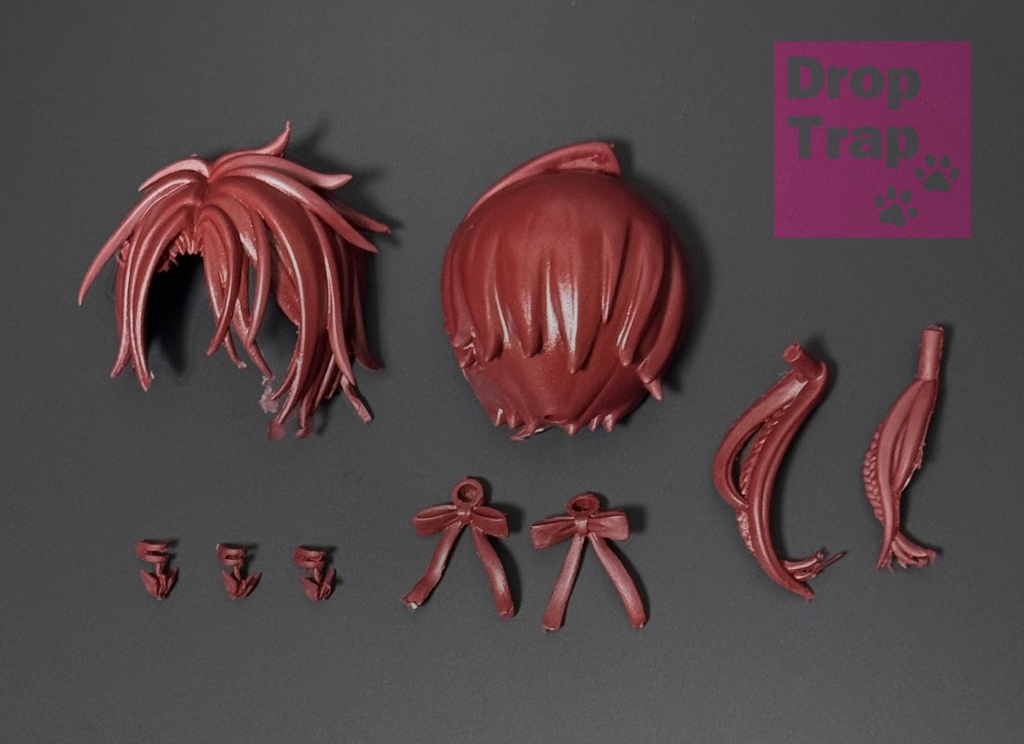 ねんどろいど用後家兼光ヘアパーツ