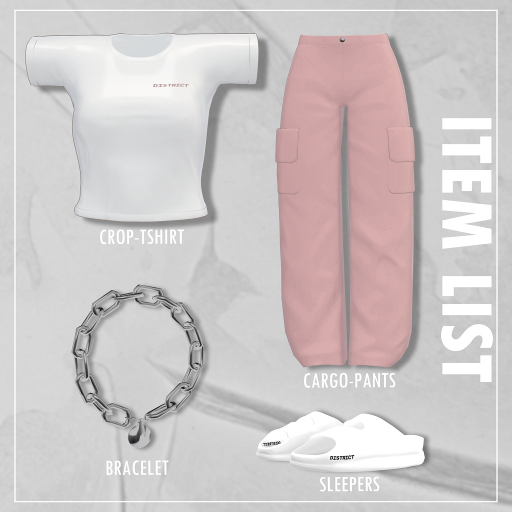 【OPEN SALE🐾】Urban Cargo (16アバター対応)