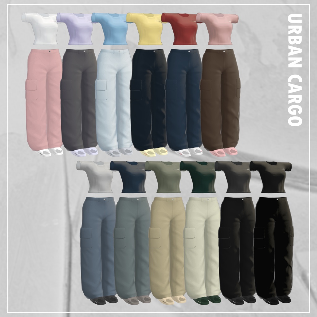 【OPEN SALE🐾】Urban Cargo (16アバター対応)