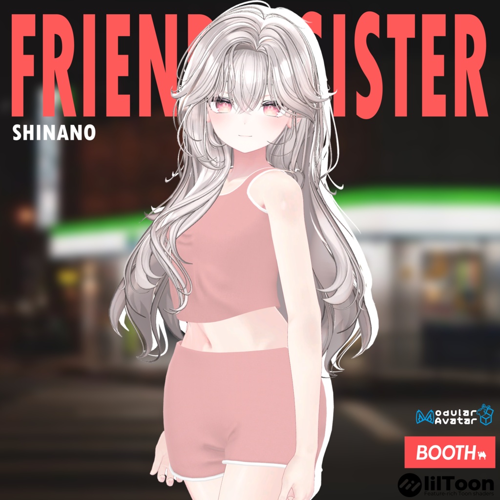 [🐾Open Sale🐾]Friendly Sister(17アバター対応) 