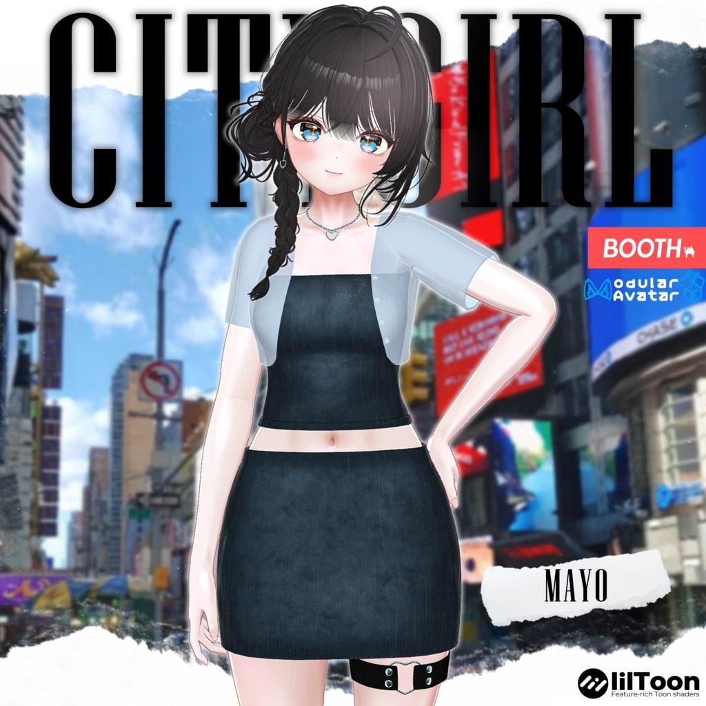 [🐾Open Sale🐾]City Girl(13アバター対応)