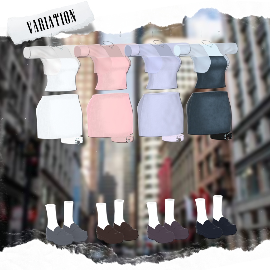 City Girl(13アバター対応)