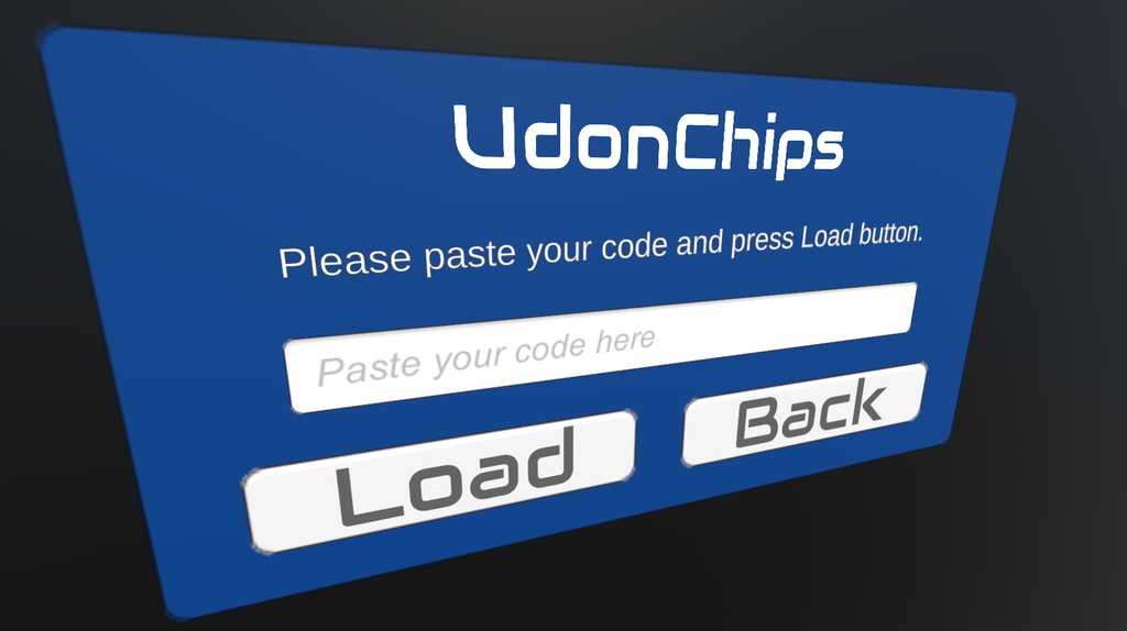 UdonChips SaveAndLoad【UdonChips】