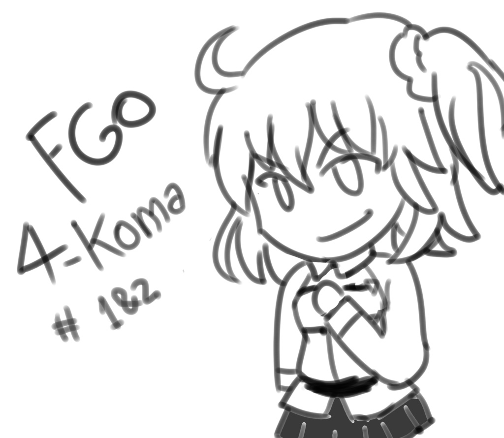 FGO 4コマ漫画 #1 & #2