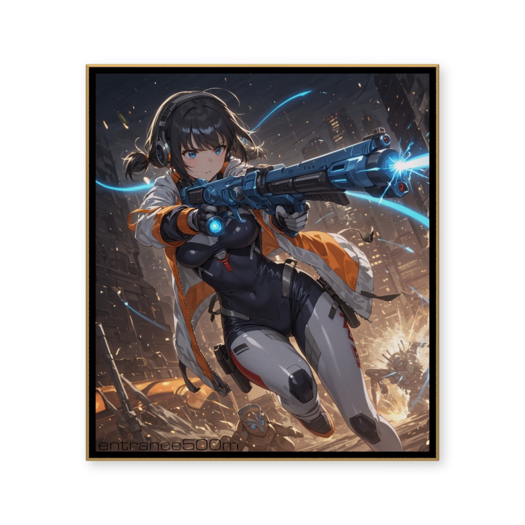 市街地戦闘少女〜色紙〜