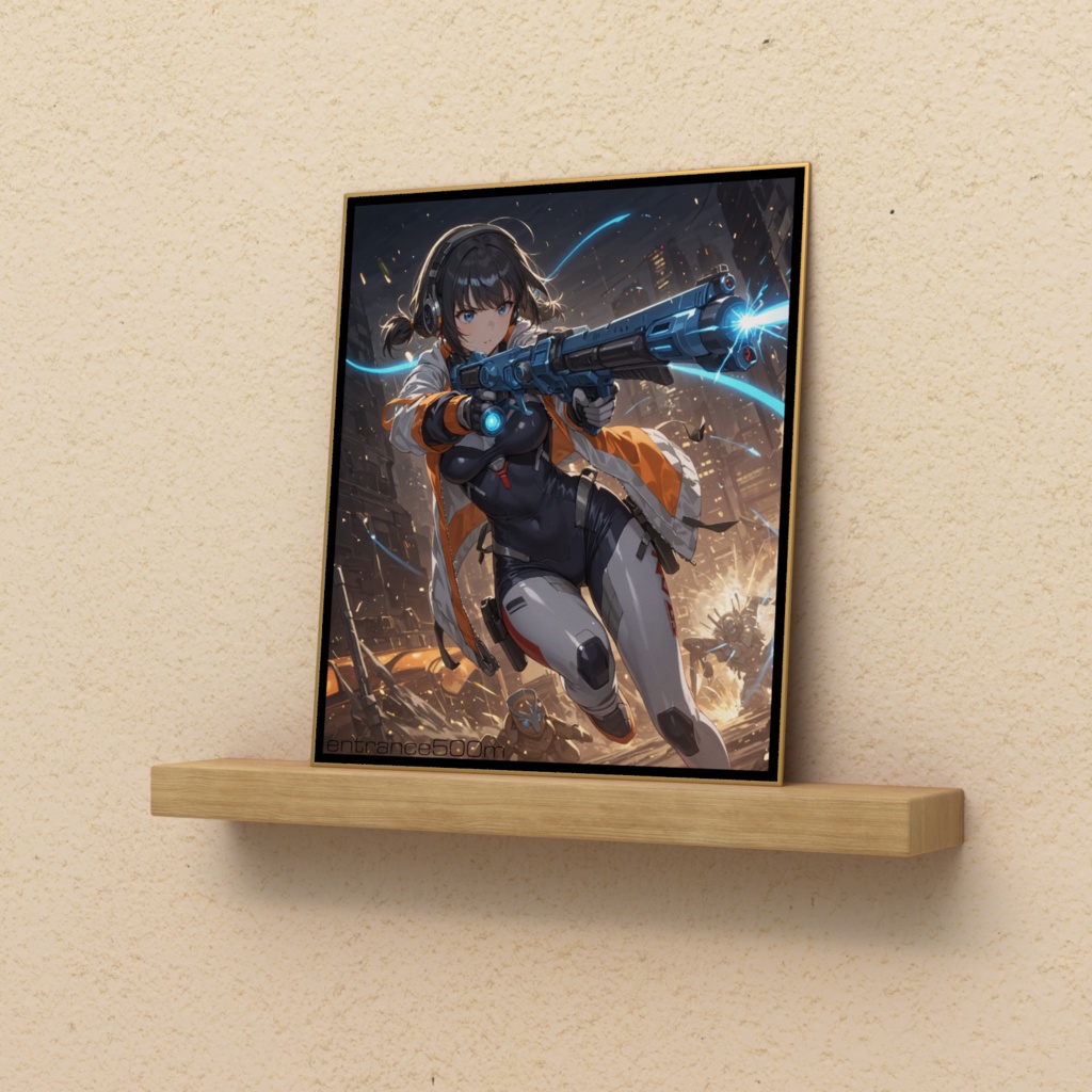 市街地戦闘少女〜色紙〜